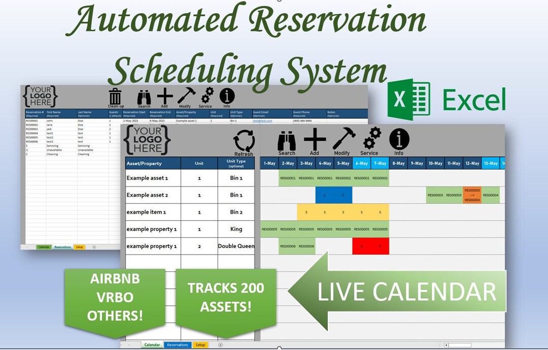 Automated Reservation Scheduling System Etsy