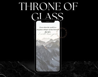 Fondo de pantalla del trono del teléfono de cristal / Sarah J. - Etsy México Fondo de pantalla del trono del teléfono de cristal / Sarah J. - Etsy México