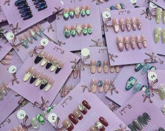 10 Sets Mystery Press On Nails Bundle