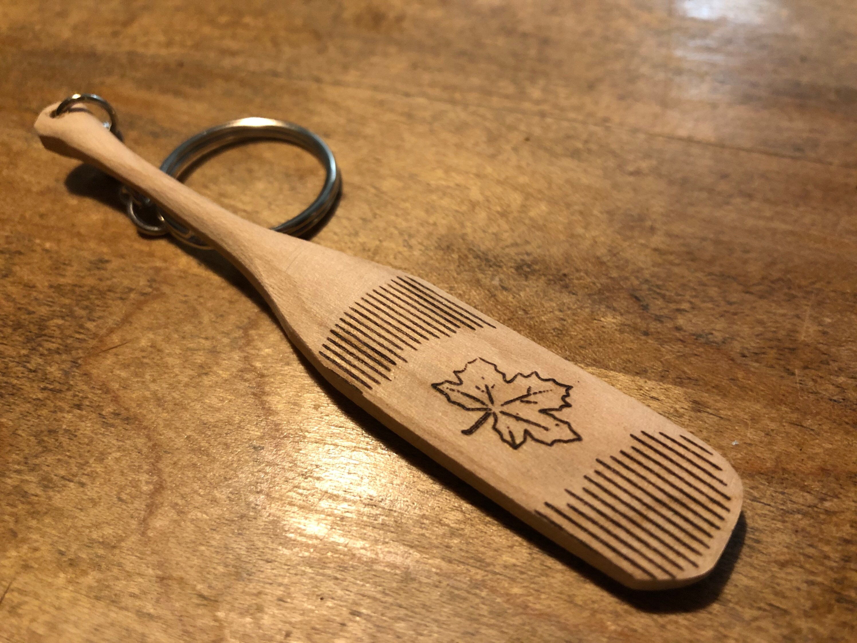 Personalized Canoe Paddle Keychain Etsy