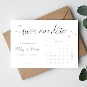 Wedding Save the Date, Save the Date Template, Wedding Save the Date Template, Printable Save the Date, Do It Yourself Save the Date, Ashley