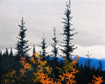 The Early Years // Autumn, Atlin // Limited Edition giclée // 10 Prints // Fine Art Canvas Print or Signed Paper Print