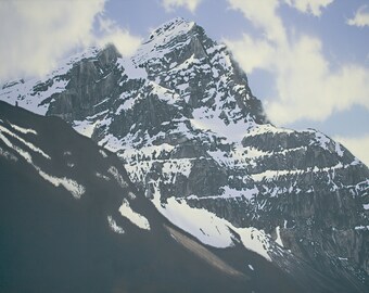 Prints of original acrylic paintings // Landscape Painting // Fine Art Print // Mount Stephen, Yoho National Park, British Columbia, Canada