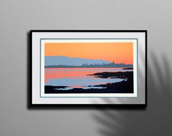 Perfect gift for fine art lovers - Limited Edition Silkscreen, only 1 Print Available, Hand Printed, Printers Proof