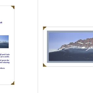 Prints of original acrylic paintings // Landscape Painting // Fine Art Print // Castle Mountain, Banff National Park, Alberta, Canada image 5