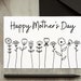 Printable Mother's Day Card / Black and White Card / Instant Download ...