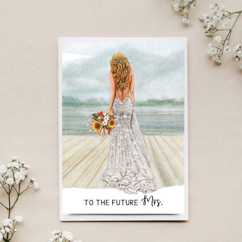 Future Mrs Printable Card - Etsy
