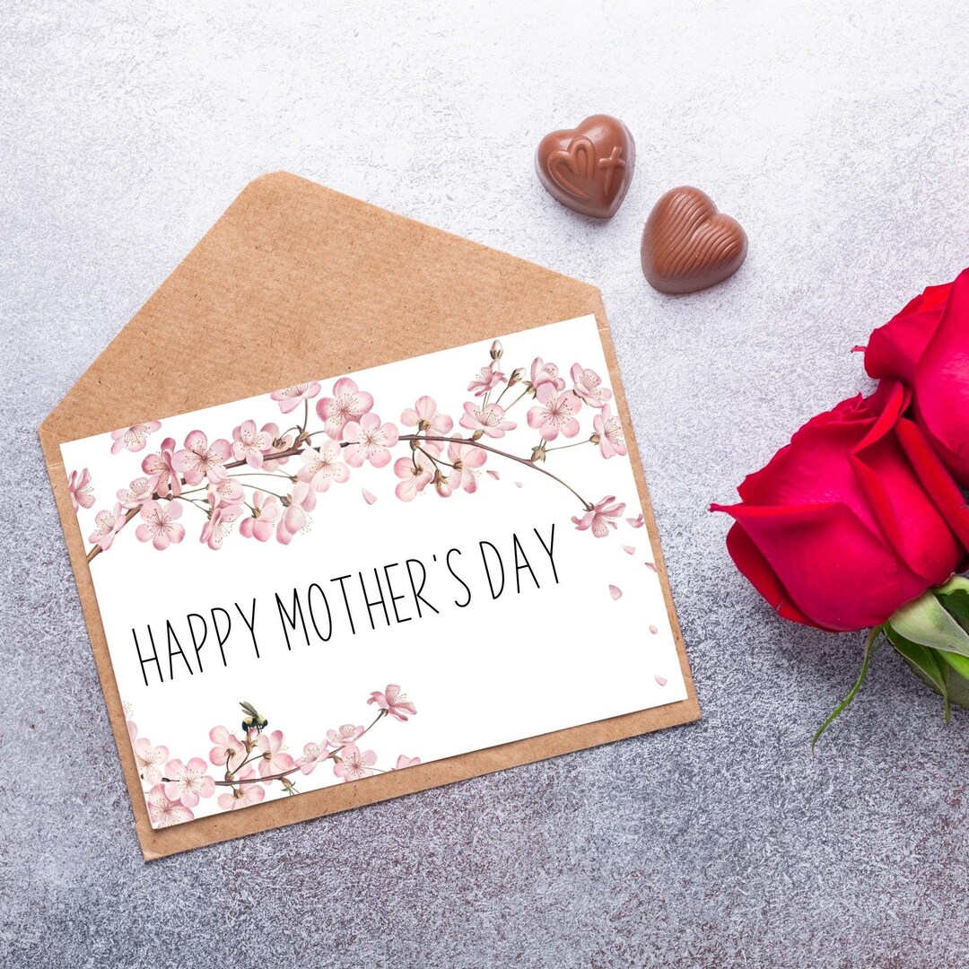 Printable Mother's Day Card / Happy Mother's Day / Instant Download