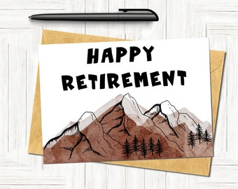 Printable Retirement Card / Happy Retirement / Instant | Etsy