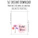 Printable Bridal Shower Card / Instant Download / 5x7 Digital Greeting ...