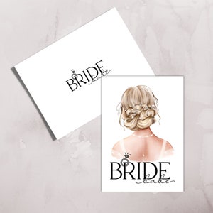 Afdrukbare bruids douche kaart en envelop/bruiloft kaart/bruid Babe/Instant Download/5 x 7 digitale wenskaart/bruids douche PDF