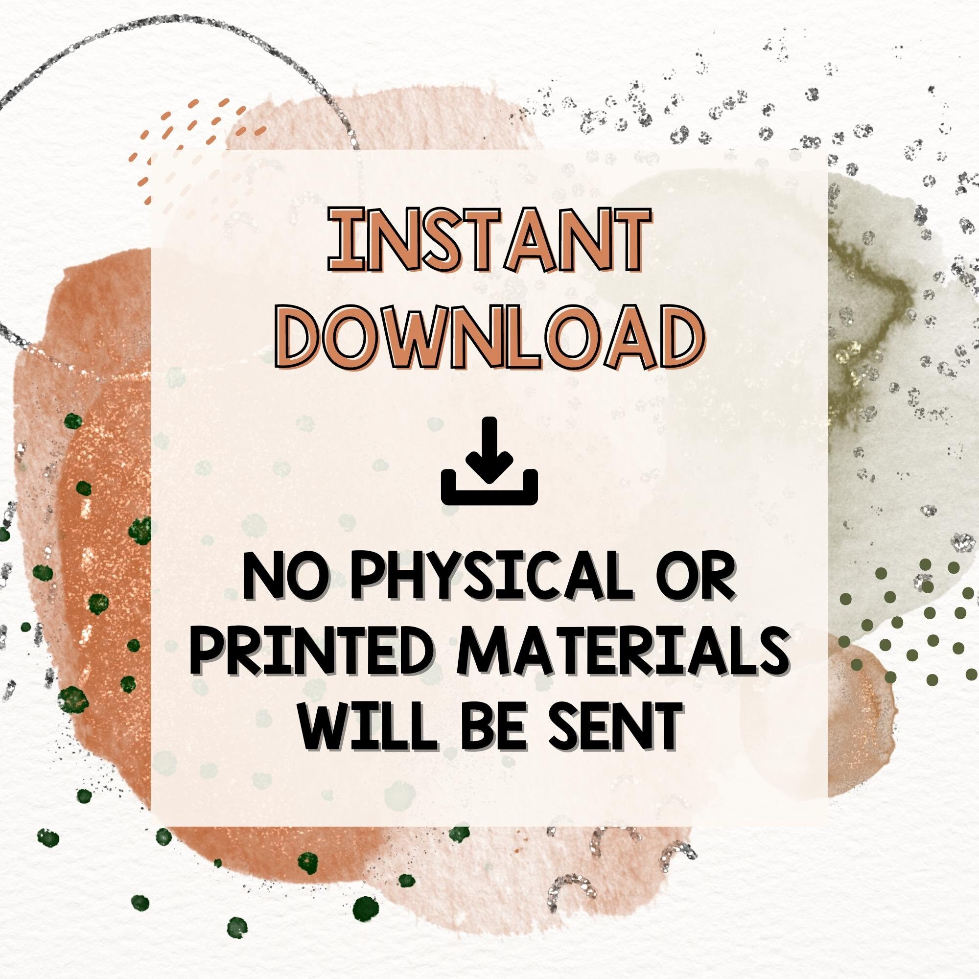 Printable Mother's Day Card / Instant Download / 5x7 Printable Greeting ...