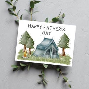 Biglietto stampabile per la festa del papà / Buona festa del papà / Download istantaneo / Biglietto d'auguri digitale 5x7 / PDF per la festa del papà
