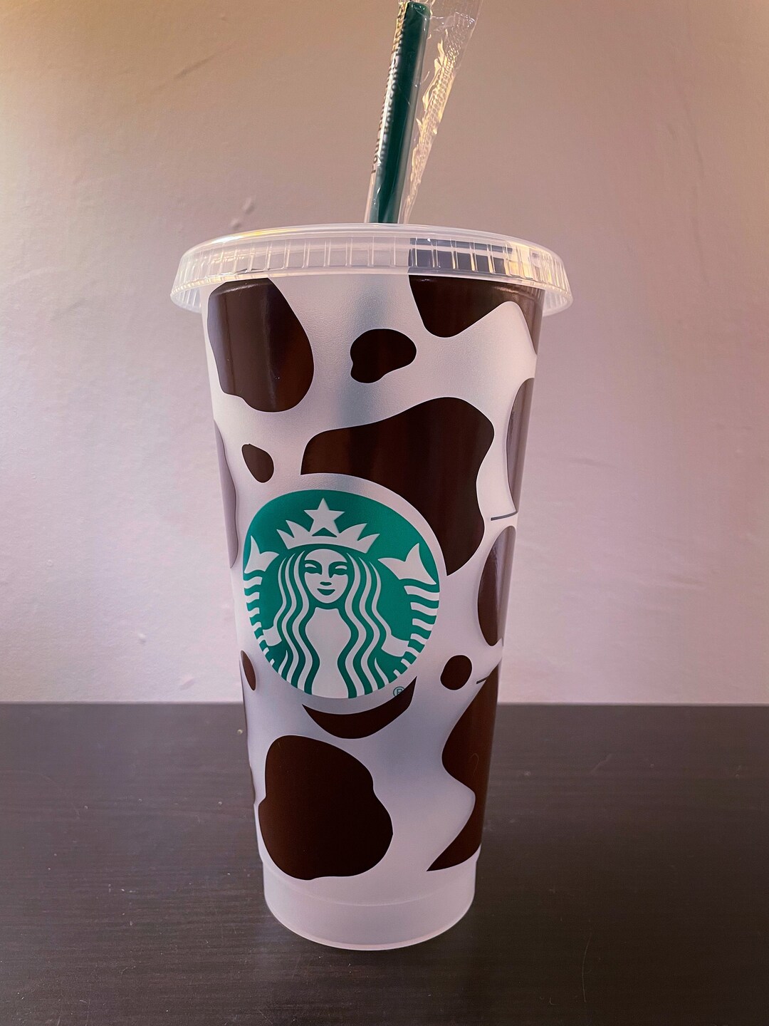 Brown Cow Print Starbucks Cup, Starbucks Tumbler, Gifts for Her, Gifts ...