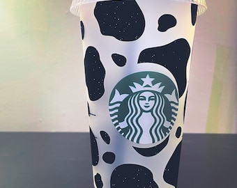 Tasse Starbucks imprimé vache