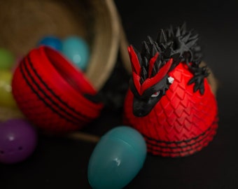 Dragon with egg, Dragon without egg