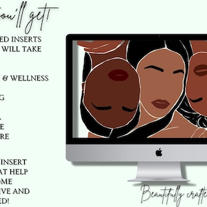 Black Girl Digital Planner Goodnotes Planner Odaterad Digital planerare Xodo Planner Notability-mall Noteshelf Journal Black Girl Magic. bild 3