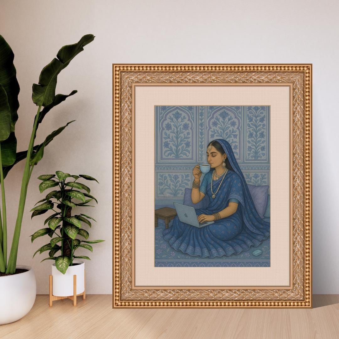 Indian Miniature Painting Original - Etsy
