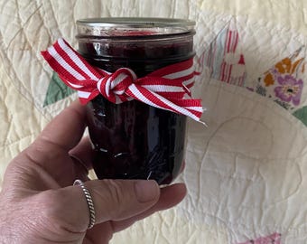 Blackberry Jam Preserves Seeded Farm Fresh Berries Homemade Mason Jar