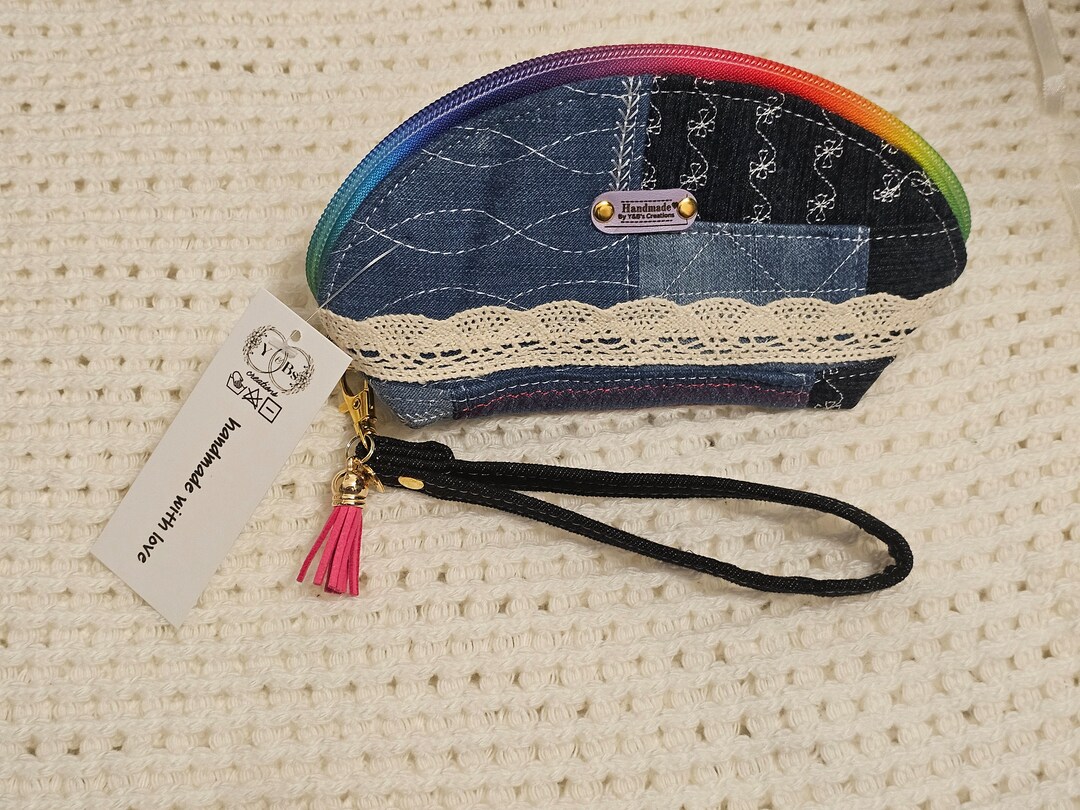 Denim Pocket Coin Pouch