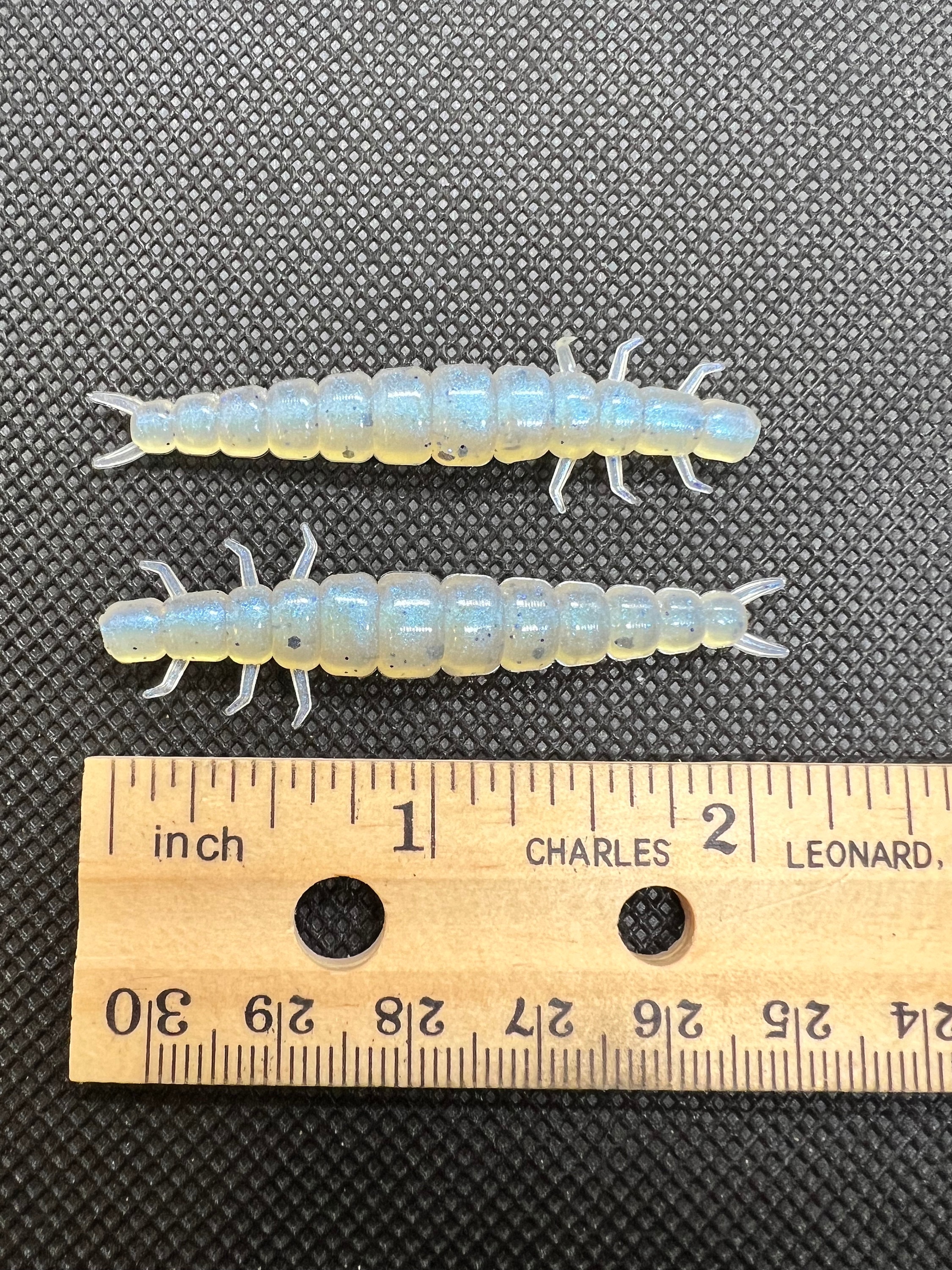 2.2 Inch Caddis Fly Larva, 10 per Pkg. 