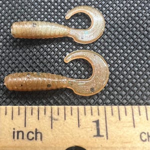 1 inch Single Tail Grub, 10 per package