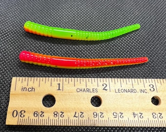 High Hopes Trout Worm – Verme In Plastica Morbida Purple Rain Per Panfish E Bass