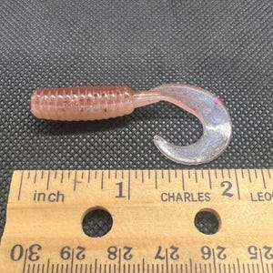 2" enkelstjärtsgrub, 10 per förpackning.