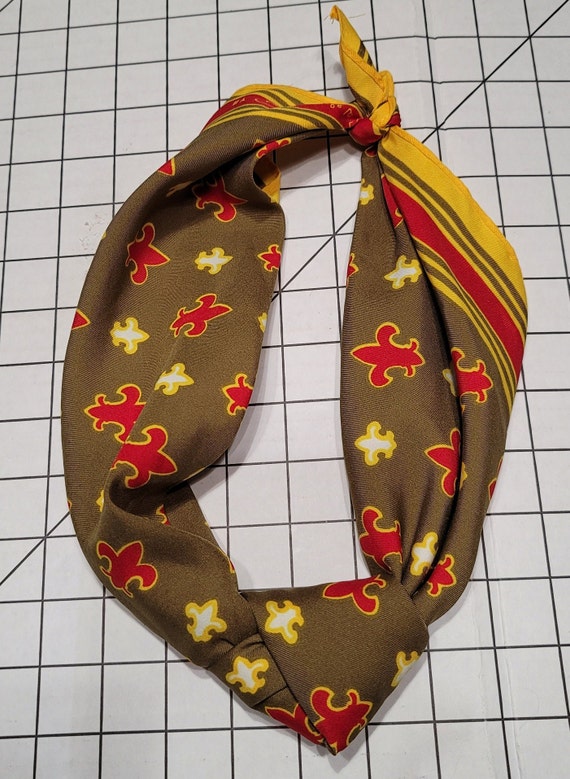 Vintage Boy Scout Women's Scarf by Oscar de la Re… - image 2