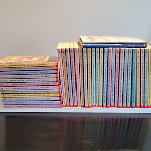 The Baby-Sitters Club and Baby-Sitters Little Sister Book, Apple Fiction Books, Vintage, 1990s