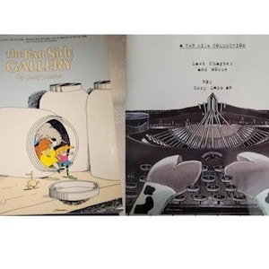 Paperbacks aan de achterkant door Gary Larson, VTG
