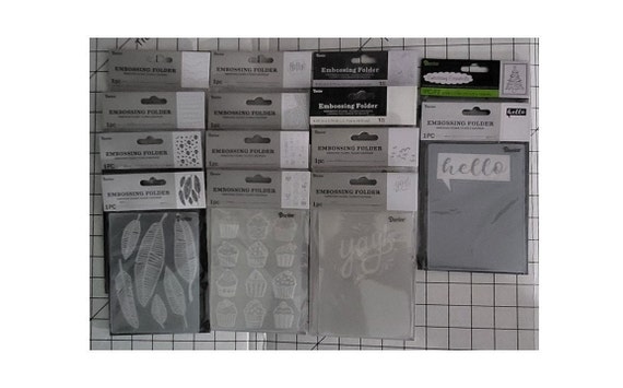 Darice Border Embossing Folders, Darice Embossing Folders NIP, Cardmaking, Scrapbooking, Crafting, Paper Crafts, Group 2, 3, 4, & 7