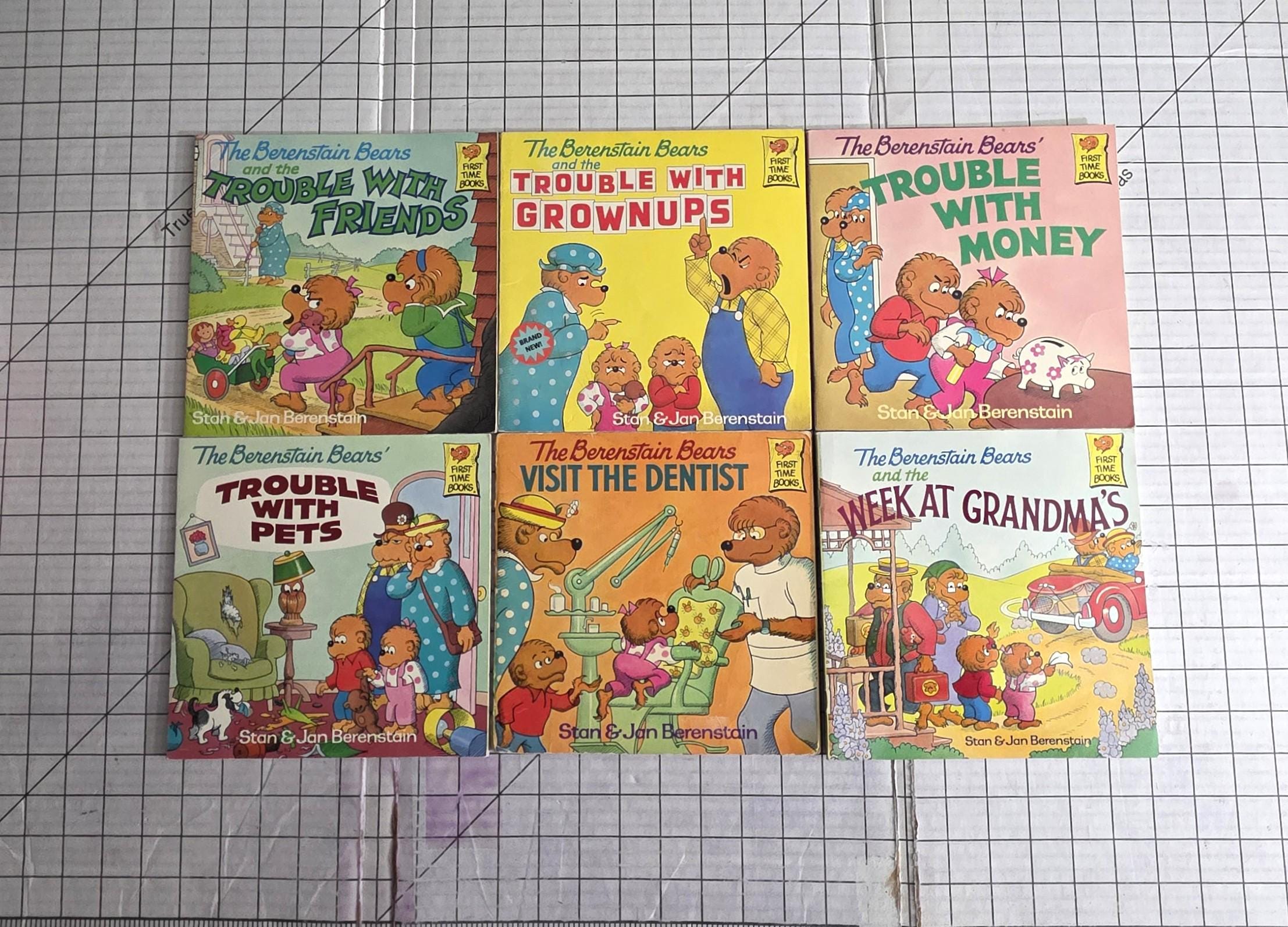 Berenstain Bears Books: 80s-90s Kids' Stories Paperback, Vintage ...