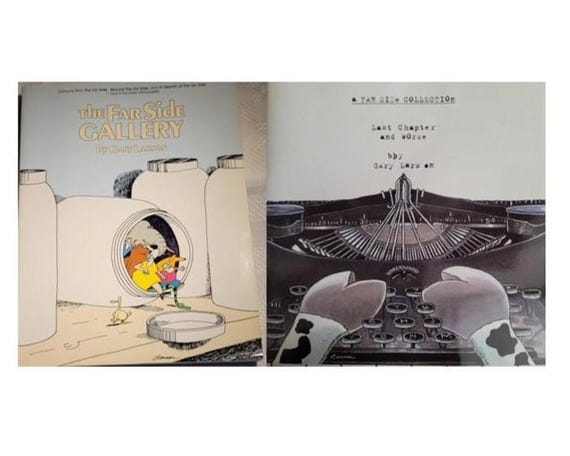 The Far Side Paperbacks by Gary Larson, VTG - Etsy