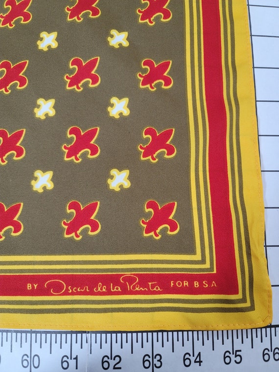 Vintage Boy Scout Women's Scarf by Oscar de la Re… - image 4