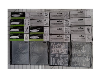 Darice Border Embossing Folder: Cardmaking Scrapbooking - Choice of Design