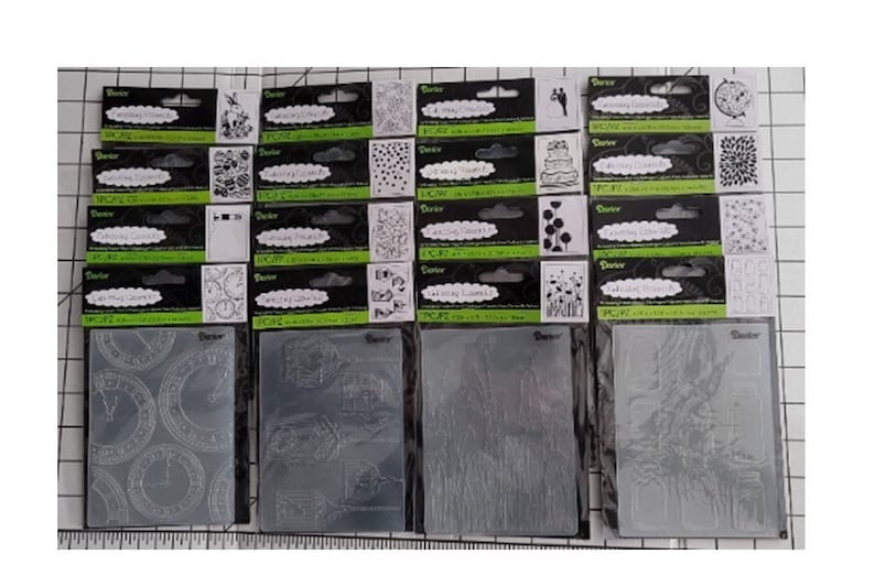 Border Embossing Folders, Choice of One Package, Darice Embossing