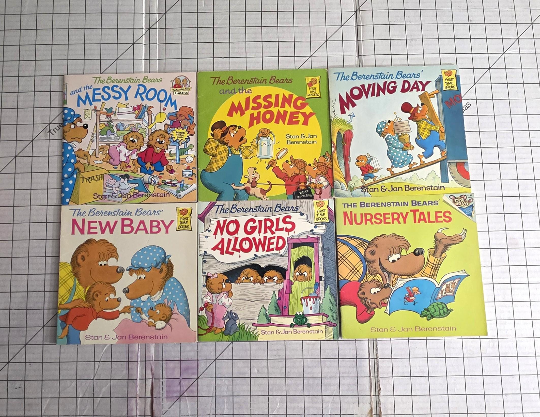 Berenstain Bears Books: 80s-90s Kids' Stories Paperback, Vintage ...