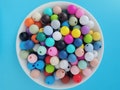 9mm Silicone Beads, Silicone Beads, Bulk Silicone Beads, Round Silicone Bead Wholesale product logo