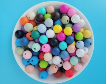 9mm Silicone Beads, Silicone Beads, Bulk Silicone Beads, Round Silicone Bead Wholesale, BPA Free