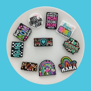 Cuentas focales de silicona MAMA, cuentas de silicona a granel, cuentas de silicona DIY, para hacer collares, pulseras, cordones, bolígrafos
