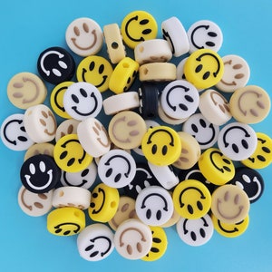 Smiley Silicone Beads, Face Silicone Beads, Bulk Silicone Beads, Silicone Bead Wholesale, BPA Free image 10