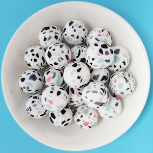 Silicone Print Beads, Printing Silicone Beads, Silicone Beads, Bulk Silicone Beads, Round Silicone Bead Wholesale