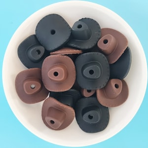Cowboy Hats Silicone Beads, Silicone Beads, Bulk Silicone Beads, Silicone Bead Wholesale