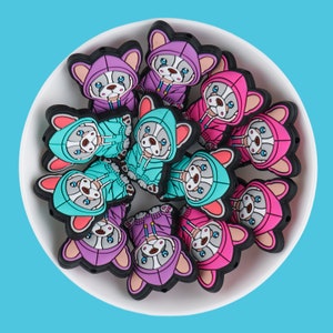 Sweatshirt dog Silicone Beads, Animal Silicone Beads, Bulk Silicone Focal Beads, Silicone Bead Wholesale