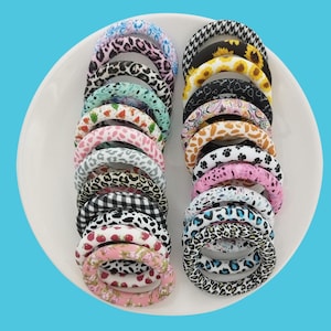 65mm Print Silicone RingSilicone O rings, for Car Hanging Charm