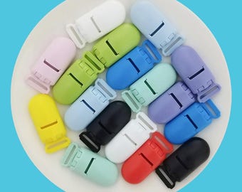 Colorful Plastic Pacifier Clips,Chain Making Accessory