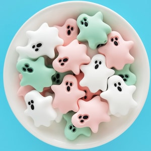 Ghost Silicone Beads , Silicone Beads, Bulk Silicone Focal Beads, Silicone Bead Wholesale