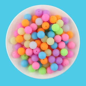 15mm Luminous silicone beads, Glitter Silicone Beads,  Silicone Beads, Bulk Silicone Beads, Round Silicone Bead Wholesale