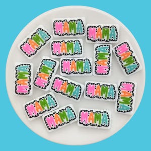 MAMA Silicone Beads, Silicone Focal Beads, Bulk Silicone Focal Beads, Silicone Bead Wholesale